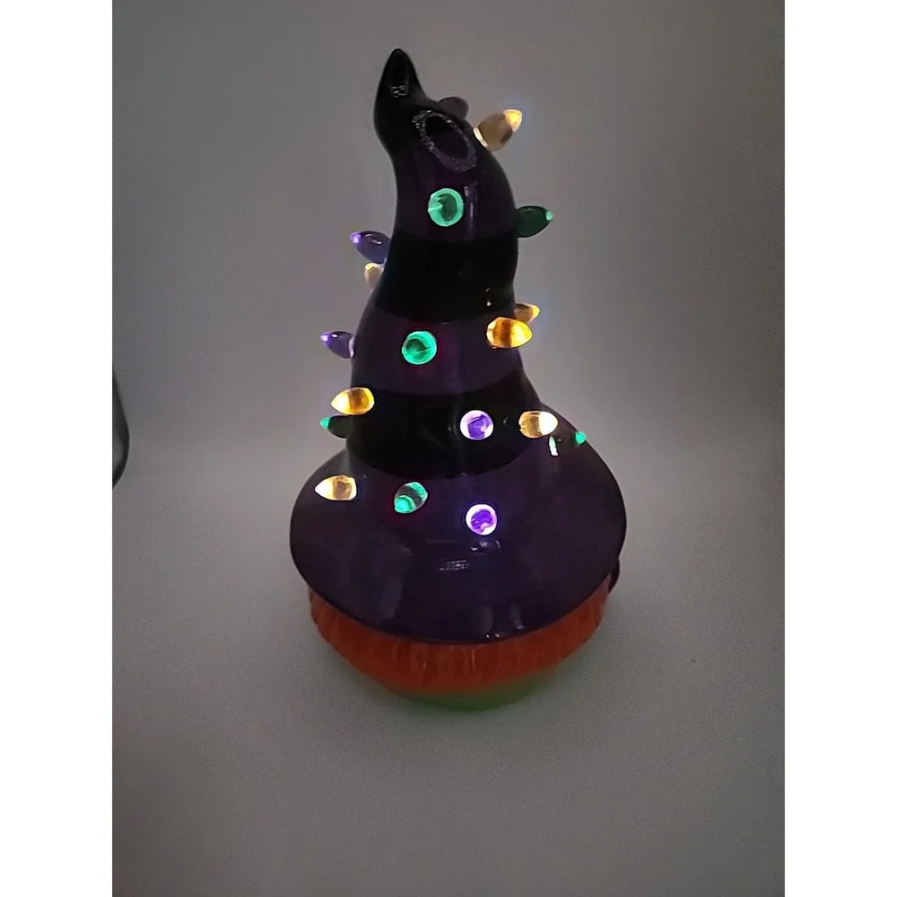 Mr. Christmas Halloween Witch Gnome 10